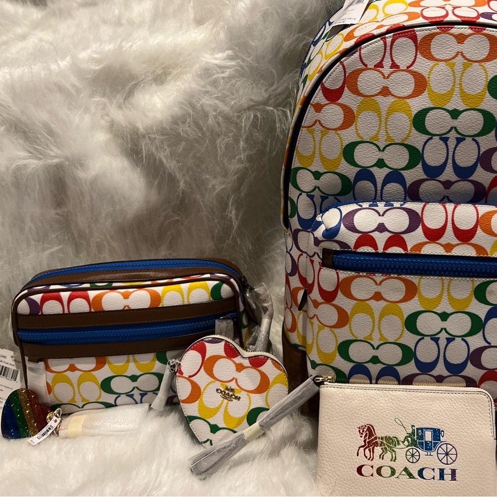 BNWT 4 piece Coach PRIDE Collection